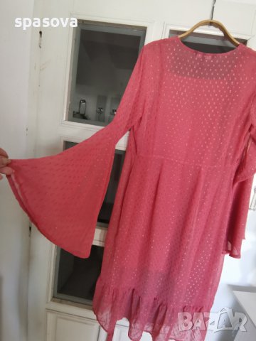 Намалена. Вечерна/ коктейлна рокля миди Vero Moda S , снимка 3 - Рокли - 40621625