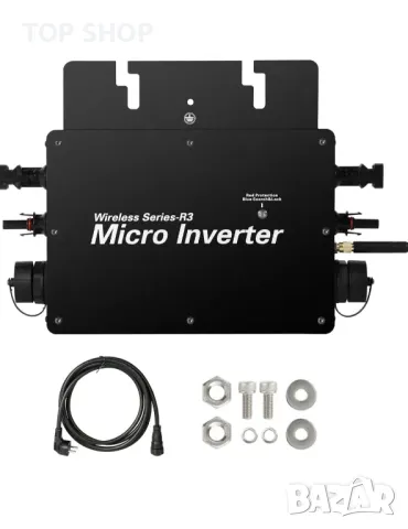 Соларен мрежов инвертор, 800W mppt микро соларен инверторен мрежов преобразувател с WiFi система, снимка 8 - Друга електроника - 48934670