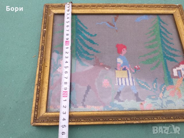 Стар гоблен  / 2, снимка 4 - Гоблени - 34788008