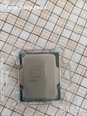 Процесор Intel 12100f в гаранция, снимка 2 - Процесори - 43209503