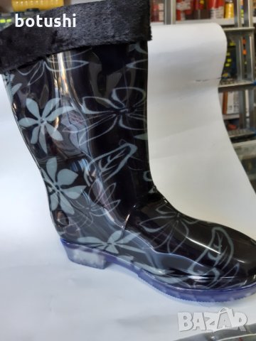 Ботуши ПВЦ шарени, снимка 2 - Дамски ботуши - 34945987