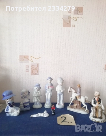 Порцеланови статуетки различни по вид и изработка. , снимка 6 - Статуетки - 47916594
