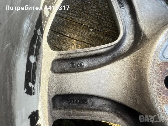 Джанти 5X100, снимка 4 - Гуми и джанти - 49472848
