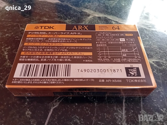 TDK AR-X 64, снимка 2 - Декове - 53006563