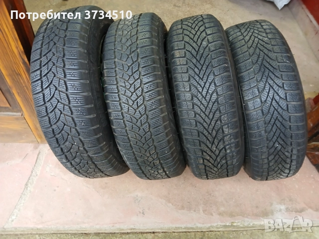 Зимни гуми с джанти 15 цола, снимка 2 - Гуми и джанти - 52773582