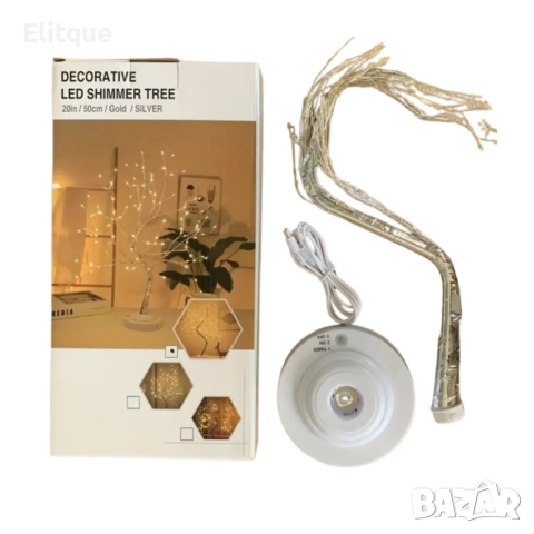 Декоративно LED светещо дърво, снимка 6 - Други - 52597176