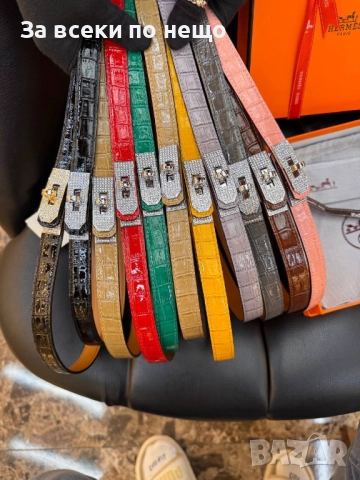 Hermes Колан Със Сертификат И Торбичка Хермес Код SK342, снимка 5 - Колани - 52667919