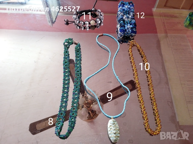 Колиета и гривни от мъниста , снимка 2 - Колиета, медальони, синджири - 52090439