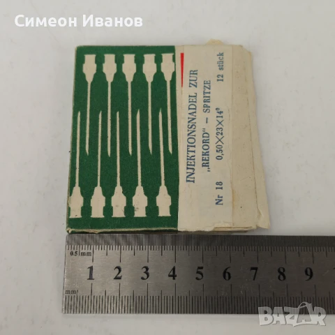 Стари игли за спринцовка Record Полша 12 броя #5958, снимка 7 - Други ценни предмети - 50473626