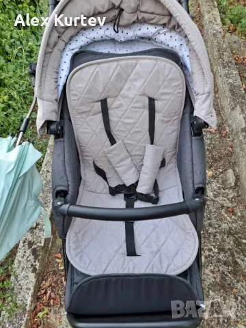 Комбинирана бебешка количка Lorelli Rimini, снимка 6 - Детски колички - 47366704