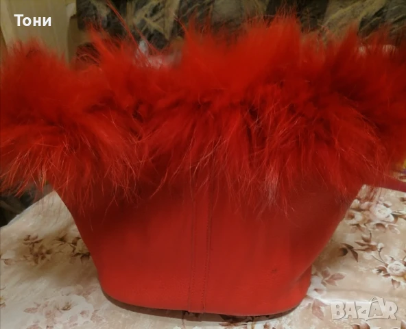 Нова Дамска Кожена Чанта , снимка 11 - Чанти - 50597662