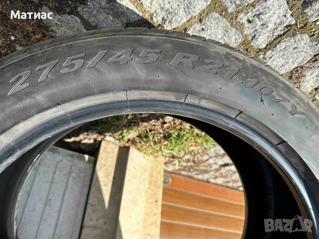 PIRELLI P Zero 275/45/21, снимка 4 - Гуми и джанти - 51172768