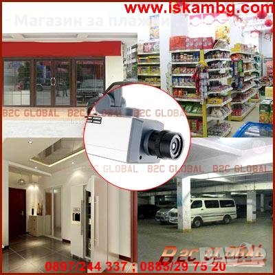 Фалшива охранителна камера с обектив, диод и датчик за движение, снимка 7 - Други стоки за дома - 26780708