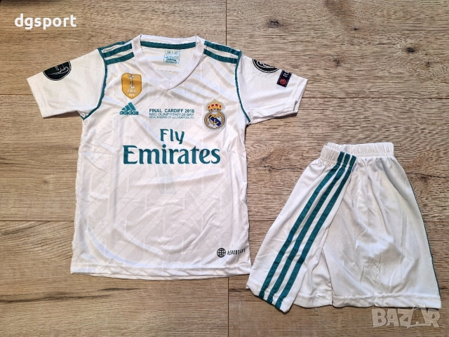 Детски екип на Кристиано Роналдо #РЕАЛ М #ретро модел!, снимка 3 - Футбол - 52490555