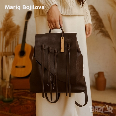 Висококачествена раница с асиметричен дизайн и много пространство, снимка 2 - Раници - 51609804