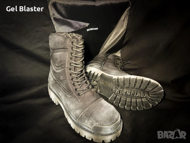 Balenciaga Combat Strike Boots EU44/Баленсиага Комбат Страйк, снимка 2 - Мъжки боти - 52565367