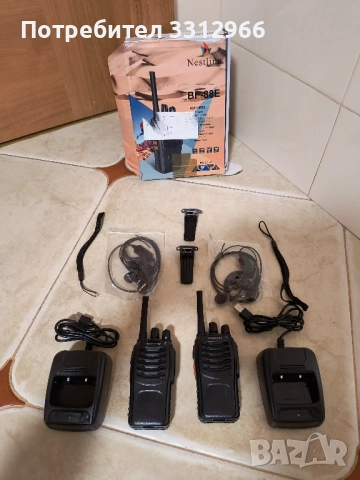 Чисто нови Комплект радиостанции Nestling BF-88E (2 броя)