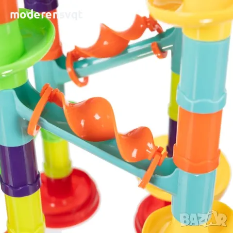 Конструктор писта с топчета комплект 110 части, снимка 5 - Конструктори - 47748426