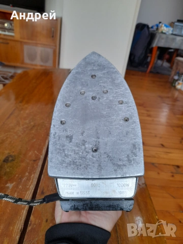 Стара Руска парна ютия #2, снимка 5 - Антикварни и старинни предмети - 53192409