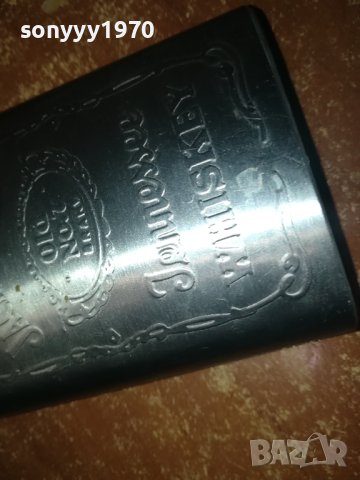 JACK DANIELS-МЕТАЛНО ДЖОБНО ШИШЕ 2112231315, снимка 10 - Антикварни и старинни предмети - 43500898