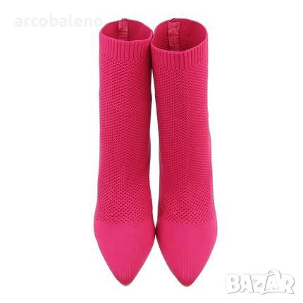 Дамски боти на висок ток, 2цвята , снимка 9 - Дамски боти - 43429997