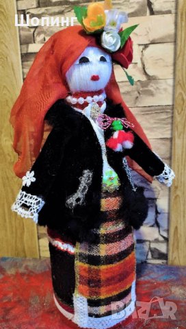 Кукла сувенир – Българка, снимка 4 - Статуетки - 36666833