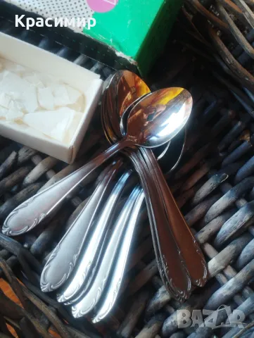Лъжички ABS - DDR В оригиналната си кутийка . 11 бр. 📐 11 см 