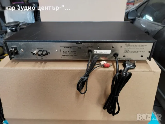 ONKYO T-300 quartz synthesizer stereo tuner, снимка 5 - Ресийвъри, усилватели, смесителни пултове - 49563717