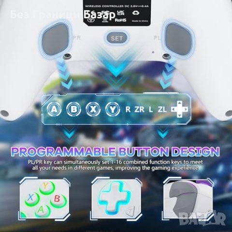 Нов Xbox/PC Гейминг Контролер, Прецизен Джойстик, Вибрация, Сподели Бутон, снимка 2 - Друга електроника - 43773887