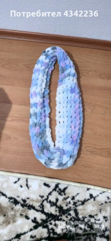 Пухкави шалове, снимка 4 - Шалове - 53398505