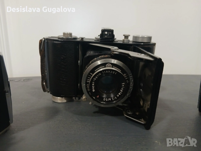 фотоапарати с мех, снимка 3 - Антикварни и старинни предмети - 52943795