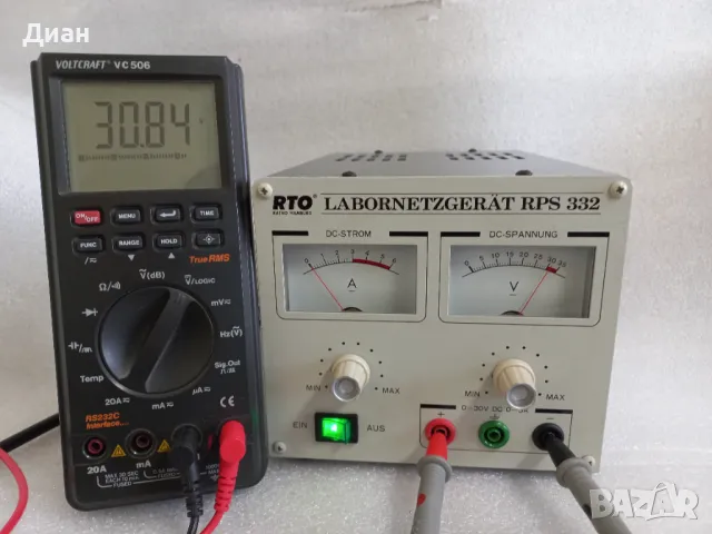 Лабораторно захранване RPS 332, снимка 5 - Друга електроника - 48414661