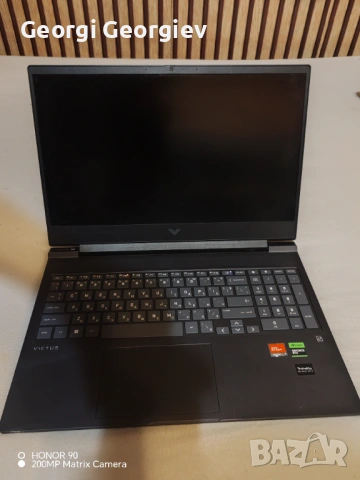 HP Victus 16 (Ryzen 7 7840HS / 32GB DDR5 / RTX 4060) 144hz като нов!