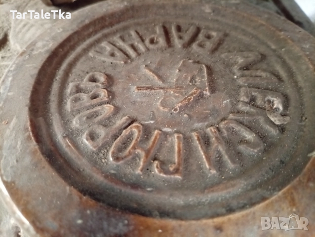 Камина, печка на дърва, сглобяема от огнеупорни тухли с орнаменти Варна