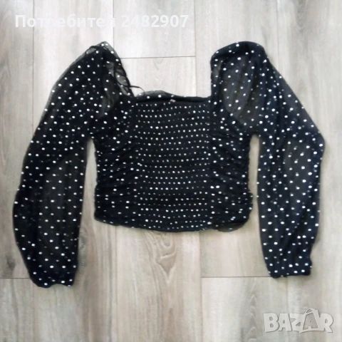 Къса дамска блуза, снимка 4 - Корсети, бюстиета, топове - 51125697