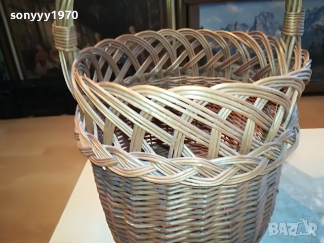 ПЛЕТЕНА КОШНИЦА ОТ ГЕРМАНИЯ 1504231919, снимка 12 - Антикварни и старинни предмети - 40377324