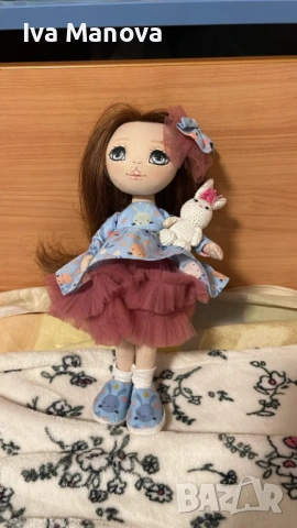 Ръчно изработена кукла, снимка 4 - Кукли - 53136157