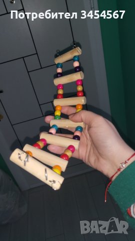 Стълбичка за папагали, снимка 3 - За птици - 43516127