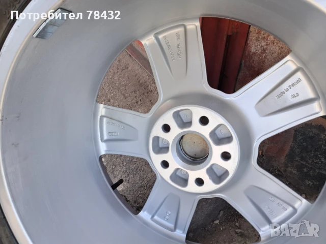 Джанти с гуми 5х112-18 цола -225/40/18-Audi,VW, снимка 4 - Гуми и джанти - 50736243