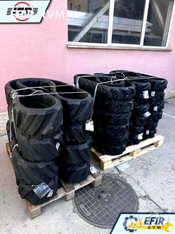 Гумени вериги за багер, мини-багер и товарач ITR - Оригинални, нови, топ качество, снимка 4 - Индустриална техника - 50064398