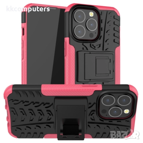 Apple iPhone 13 Pro Удароустойчив Калъф и Протектор, снимка 4 - Калъфи, кейсове - 52818824