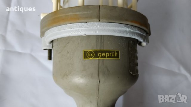 Индустриална подвижна лампа (влагозащитена и взривозащитена) - Made in GDR, снимка 6 - Други машини и части - 34840477