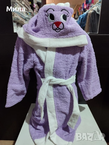 Детски хавлиени халати за баня