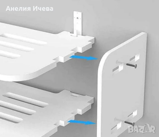 Стенна поставка, органайзер, снимка 2 - Други стоки за дома - 50572835