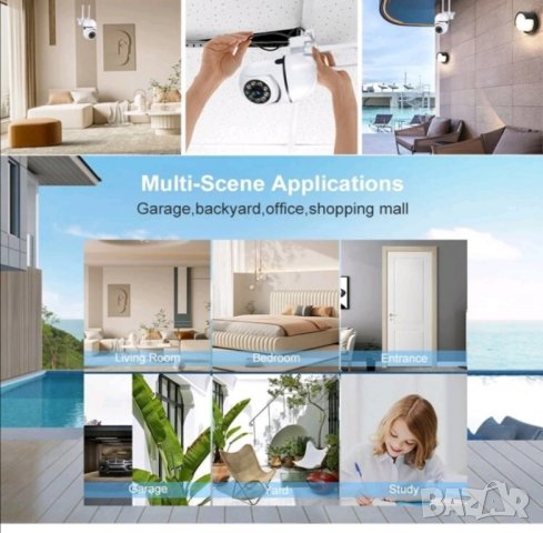 Външна 5MP Ultra HD водоустойчива камера за видеонаблюдение , снимка 4 - IP камери - 43951999