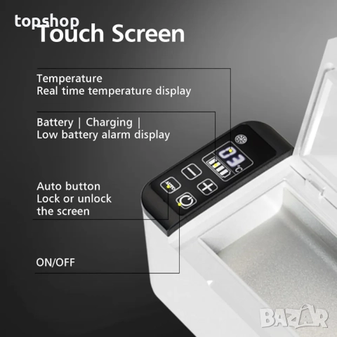 Чисто нов TORRONBE мини хладилник за лекарства, охлаждане на инсулин, 2-8°C, дълго време на работа.., снимка 3 - Хладилници - 52214387