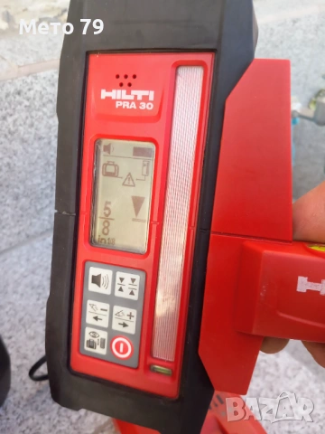 Ротационен лазерен нивелир Hilti PR 30-HVS A12 , снимка 9 - Други инструменти - 53065656