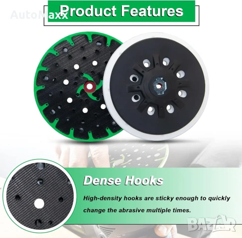 202460 ETS 150 Твърд шлифовъчен плот 6 инча 150 мм Съвместим с Festool , снимка 5 - Ъглошлайфи - 53204893