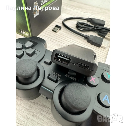 1910 Безжична ретро конзола GAME STICK, снимка 3 - Други игри и конзоли - 52271507