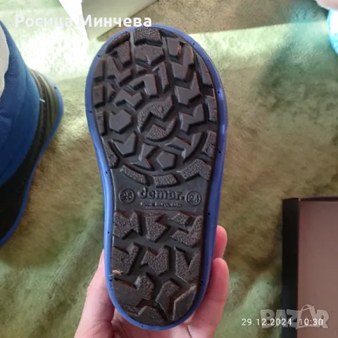 DEMAR Детски апрески с естествена вълна, снимка 2 - Детски боти и ботуши - 48486660